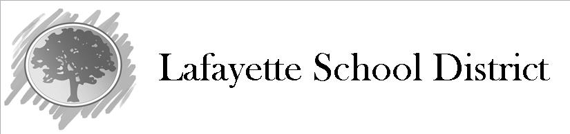 Lafayette School District - California Logo