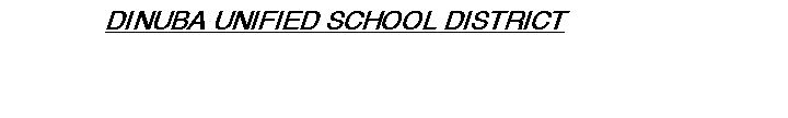 Dinuba Unified School District Logo