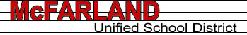 McFarland Unified School District Logo