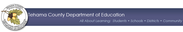 Tehama County Department Of Education Logo
