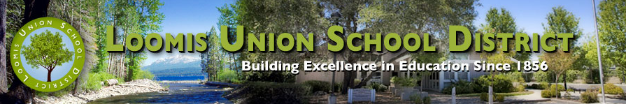 Loomis Union Elementary School District Logo