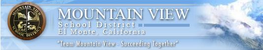 Mountain View School District - El Monte Logo
