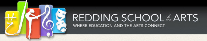 Redding School of the Arts Logo
