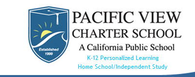 Pacific View Charter School Logo