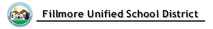 Fillmore Unified School District Logo