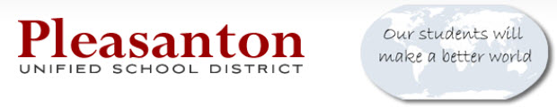 Pleasanton Unified School District Logo