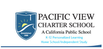 Pacific View Charter School - Moreno Valley Logo