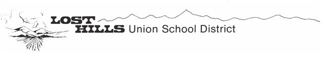 Lost Hills Union School District Logo