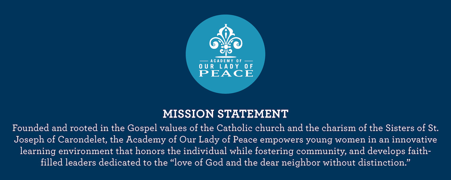 Academy of Our Lady of Peace Logo